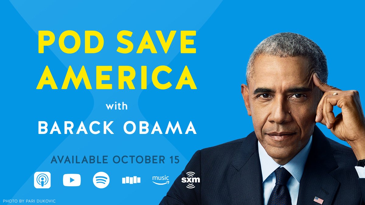 Pod Save America tweet media