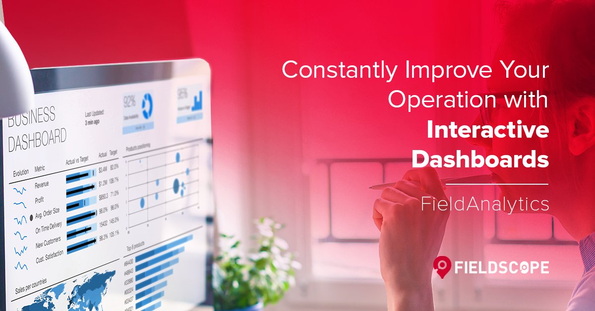 Fieldscope_io's tweet photo. FieldScope provides all the tools you need to improve your operation!
Integrated BI tool FieldAnalytics provides impressive features; so you can customize your dashboards, set alarms and automate e-mails.
https://t.co/b14aNGqw7T
#BI #Analysis #Analytics #FieldAnalytics https://t.co/whxPHeiqwj