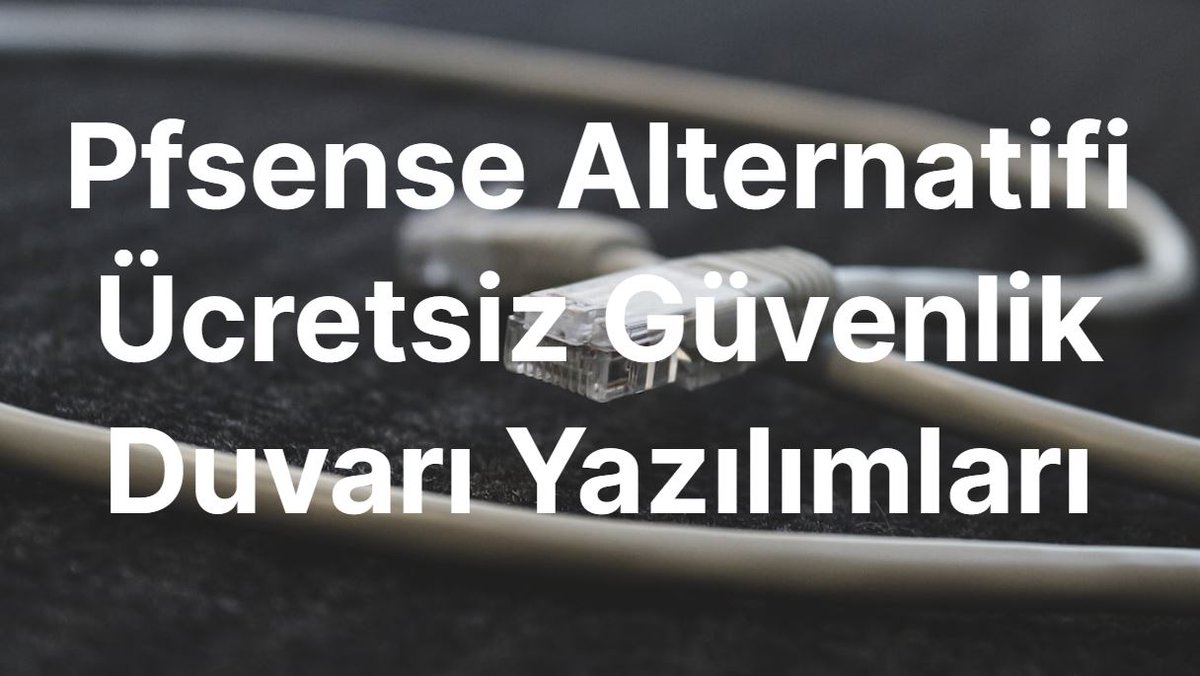 Bu makalemizde Pfsense Alternatifi Ücretsiz Güvenlik Duvarı Yazılımları göreceğiz.Pfsense Ücretsiz Güvenlik Duvarı Yazılımları listesinde başı çeker stabil ve hızlıdır.Ayrıca desteği ile ilgili internnette çok sayıda makale bulunur.Ücretsiz

itprotech.com.tr/pfsense-altern…