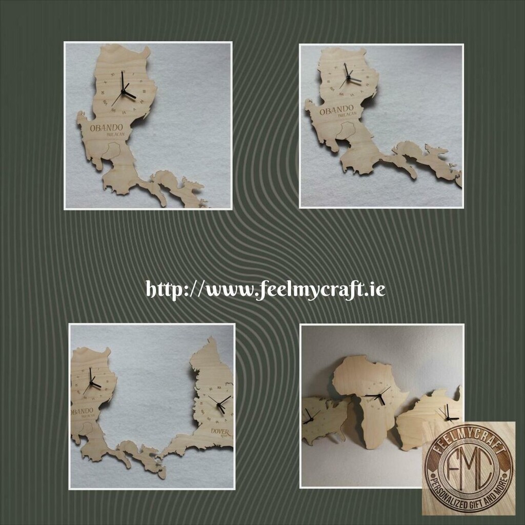 FeelMyCraft's tweet image. Custom Unique Luzon from Philippines Maps Wooden Clock
#BlackEarth #AfricaClock #PersonalizeClock #african #AfricanClock #AfricanGift #LuzonPhilippines #PersonalizeGift #CustomGift #IrelandClock