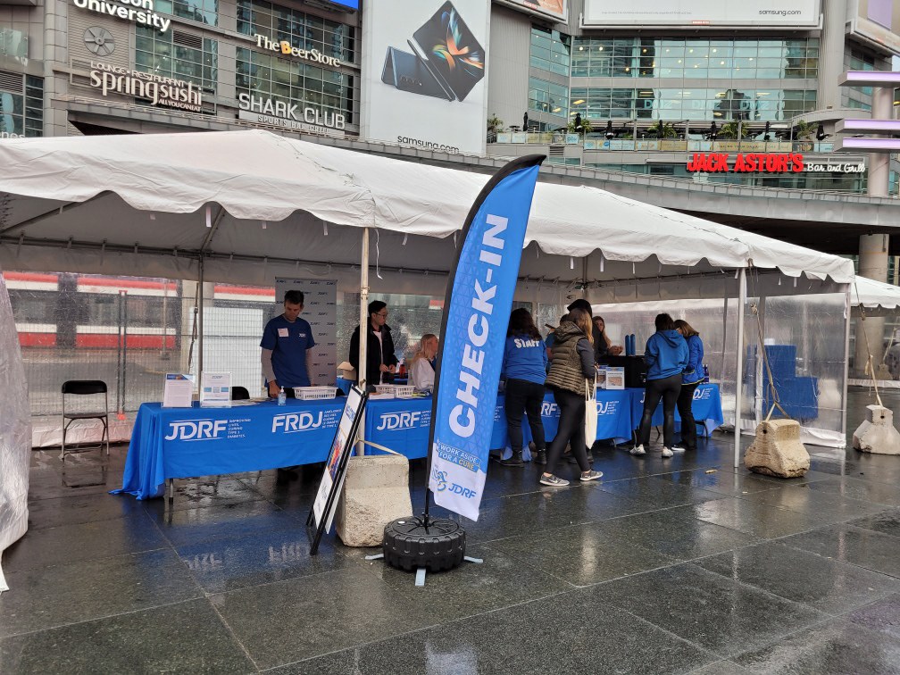 BT1D_CA's tweet photo. Today's the day Toronto! Today we move work aside and move for a cure for type 1 diabetes ππ Set-up is complete and we can't to see everyone in person today at Yonge/Dundas Square for the Sun Life Ride to Defeat Diabetes for JDRF!
#SunLifeRide #JDRFRide https://t.co/Q00tdOaGBY