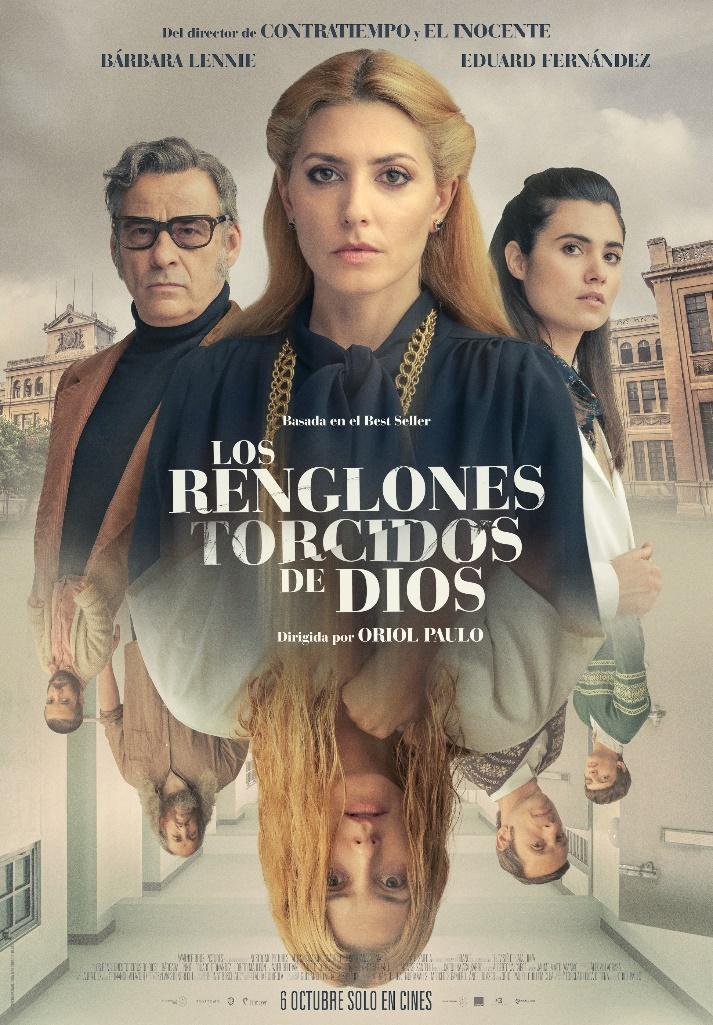 Hace años, me leí el libro de "Los renglones torcidos de Dios" e inmediatamente se convirtió en uno de mis libros favoritos. 

Tenía miedo de la adaptación que pudieran hacer, pero es que la película es tan buena que en el cine nadie ha dejado de mirar la pantalla ni un segundo.