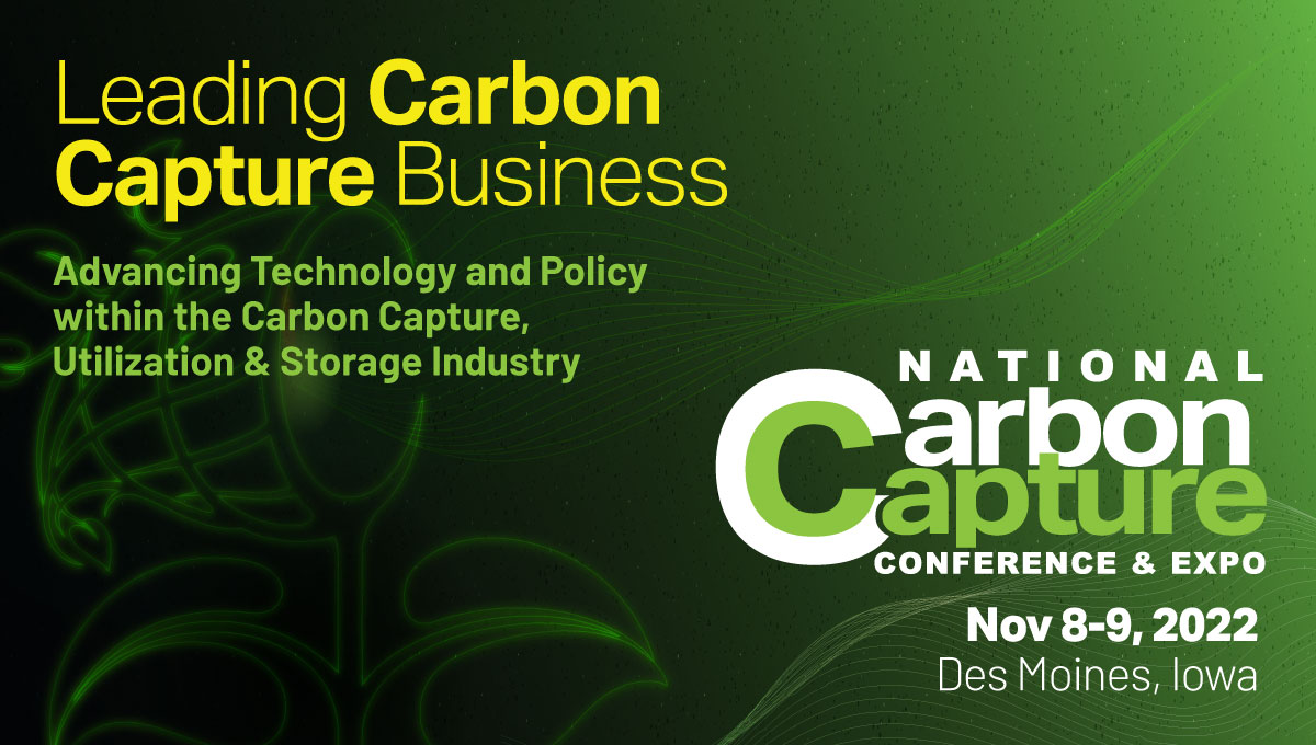 IAC is excited to be exhibiting this year at the National Carbon Capture Conference &amp; Expo November 8-9 in Des Moines, IA! Come visit the IAC team at Booth #122. Register today: lnkd.in/gKZMyMsR #iacintl #biomass #carboncapture #tradeshow #conference