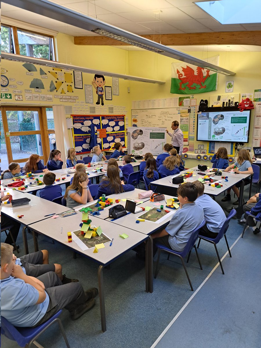 LlanfoistPri's tweet photo. Thanks to Sustainable Communities for Learning, for working with our Year 5 and 6 pupils this afternoon, helping us all engage with the Abergavenny 3 - 19 Through School @21st_CentSchool https://t.co/76maLjMA59