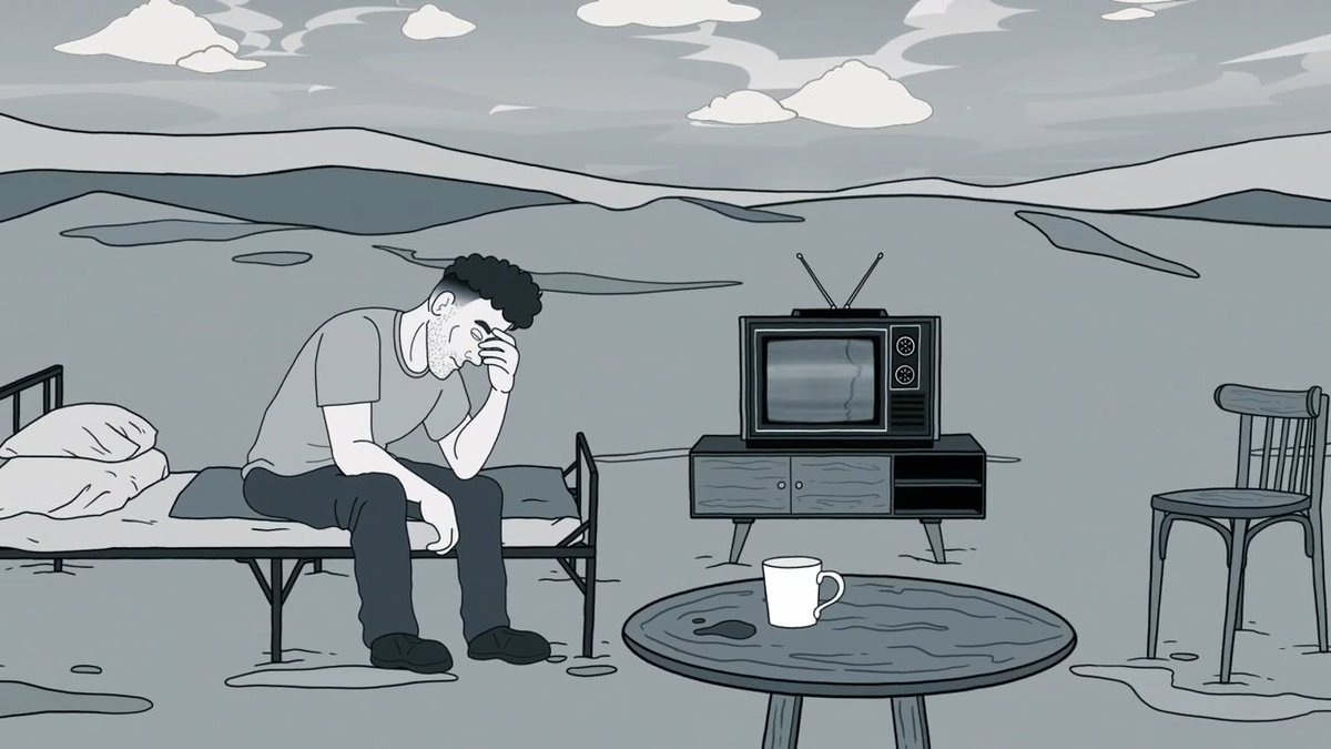 LyricVidsdotcom's tweet photo. Check out these screenshots from the official animated music video for Mike Ayley / MIKEH (of @mtrench ) "Walking Hill"!
Check out the full length video on YouTube!
https://t.co/TnQDUZTllX
#MusicVideo #AnimationStudio #2DAnimation #CartoonMusicVideo #MarianasTrench https://t.co/MH1d9LqmlD