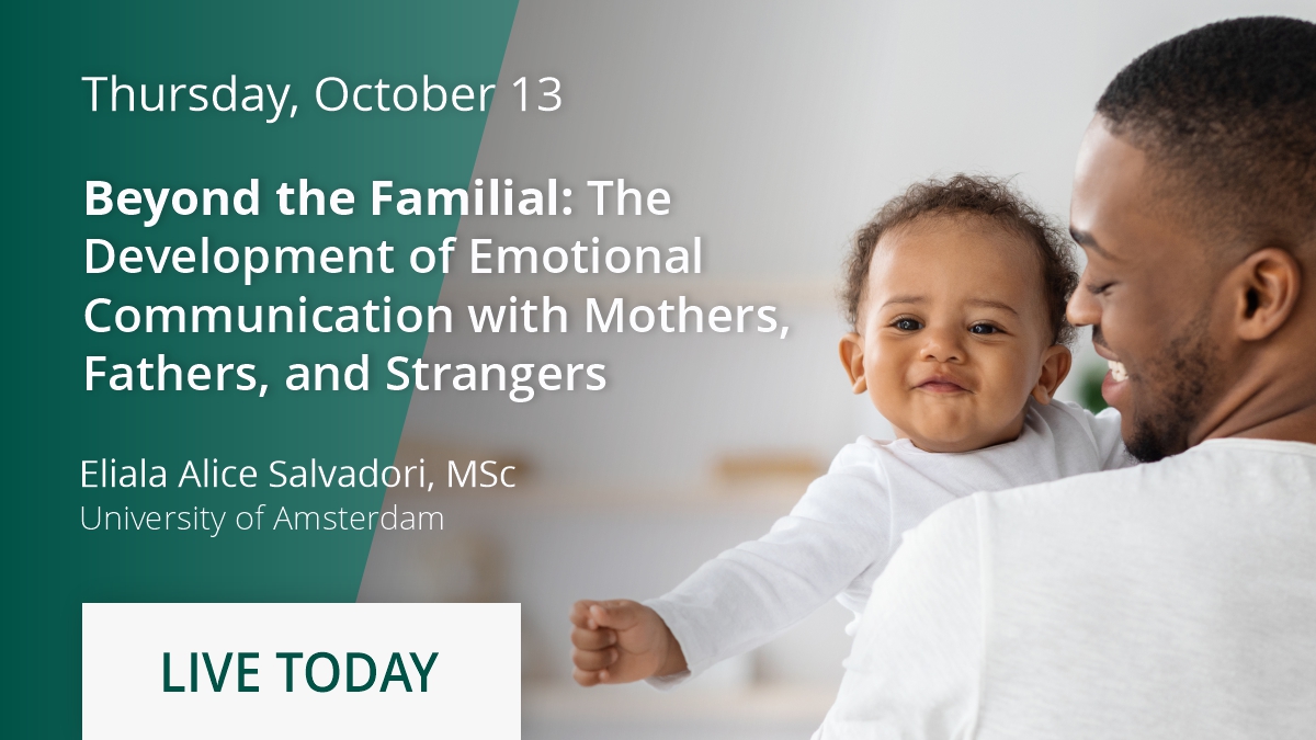 InsideSci's tweet photo. LIVE IN 1 HOUR: A discussion on infant emotional communication patterns &amp; methods that can be used to measure them!

It’s not too late to register! Join us at 11AM ET: https://t.co/nyzlAoXWvJ
Sponsored by: @NoldusIT
#ShareScience #NeuroTwitter https://t.co/6OoLcqOSnA