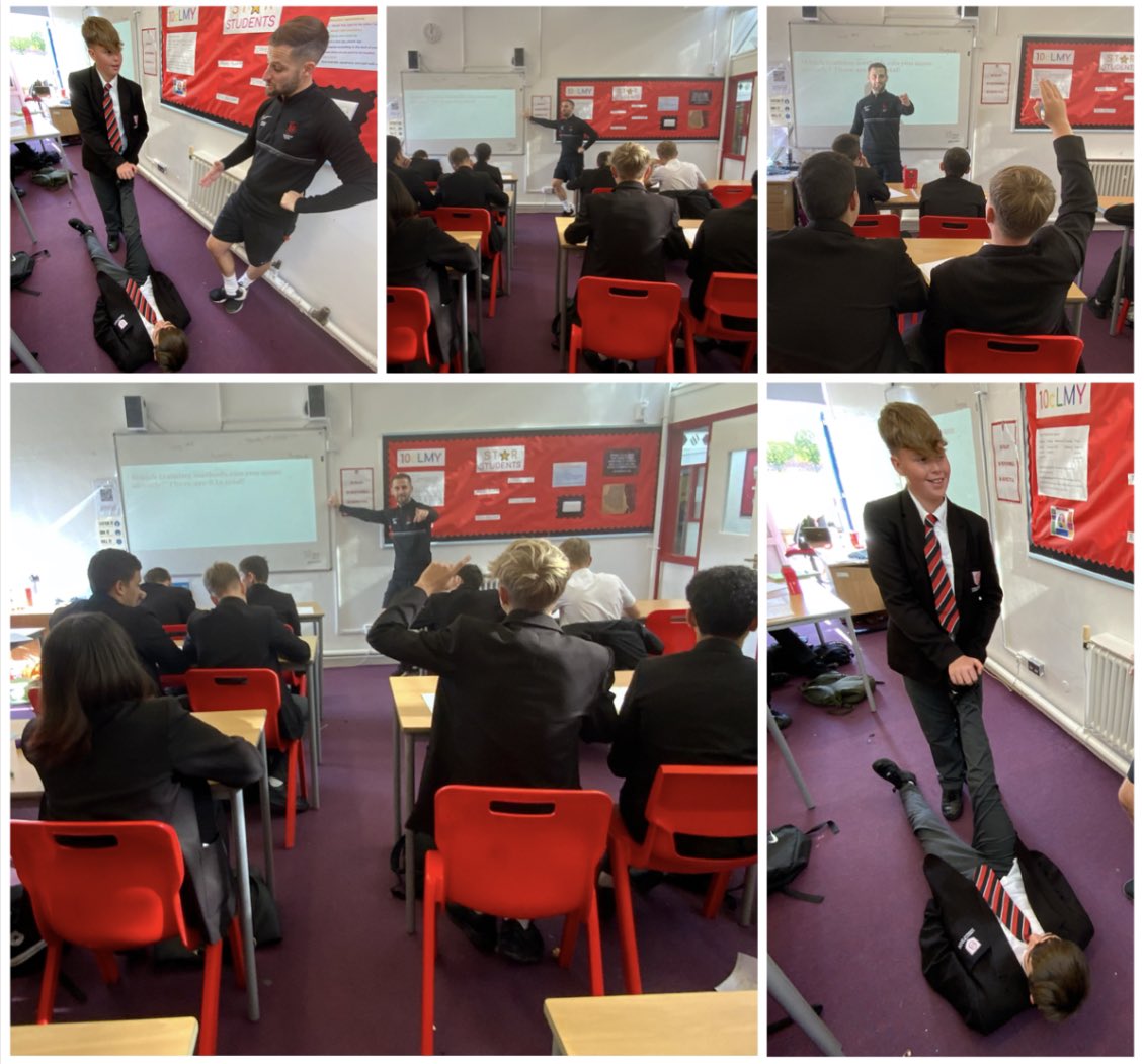 Crestwood_DfE's tweet photo. It was all about ‘training methods’ during Mr Vass’s theory lesson this afternoon. Some practical training components were also practiced for developing and learning the advantage & disadvantages of different training methods. #muscularendurance #muscularstrength @PeCrestwood https://t.co/HrDEmo2YQK