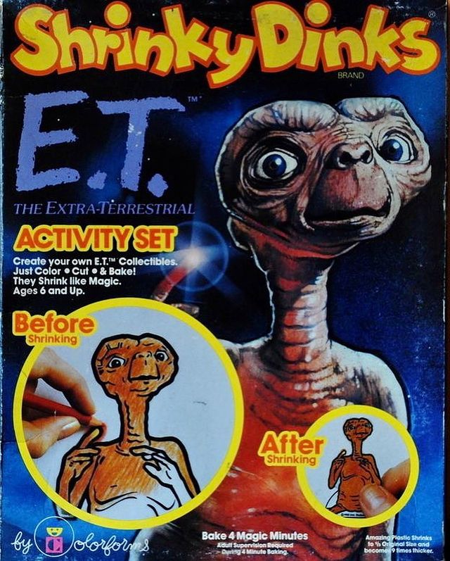 ColorformsBrand's tweet image. “E.T. phone home” 👆

Here’s an 80s throwback to the retro E.T. Colorforms® play set from @rutrohretro. Thanks for sharing 👍

#Colorforms #TBT