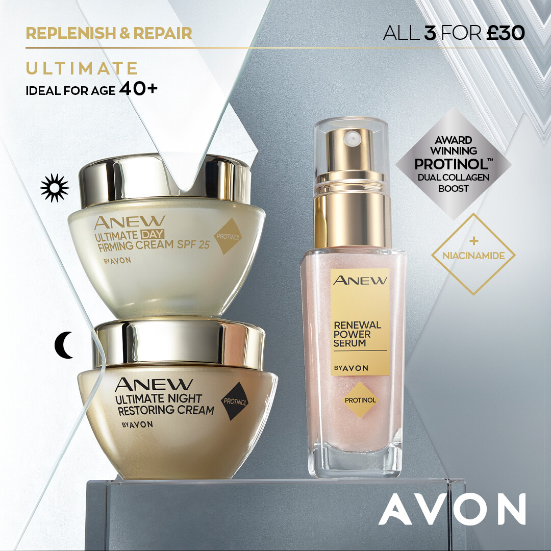 Catheri26351219's tweet photo. A perfect skincare routine shouldn't cost a fortune.
The Ultimate Power Pack is only £30! 💛
Order from my store today! Your dream skincare awaits. 🤩
https://t.co/k49YqCVmxc
#Avon #Beauty #AvonBeauty #AvonSkincare #Skincare #Anew #Protinol #ProtinolTechnology https://t.co/UI3jLr0lX7