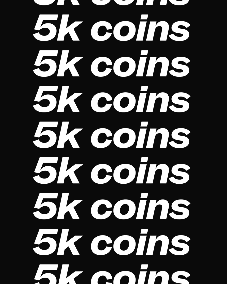 5k coins giveaway. Follow @bridgemoneyapp, QRT this tweet with your Bridge referral code and #bridgemoneydrop to enter. Void where proh. No purch nec. Ends 10/13 bit.ly/bridge-d10kctg