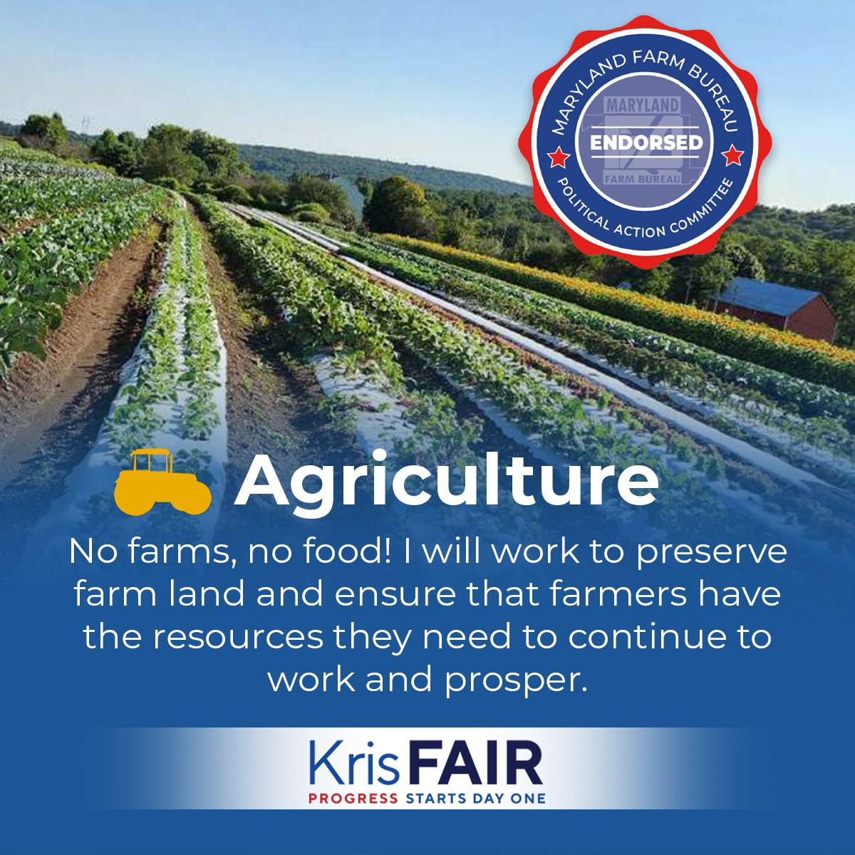 Delegate Kris Fair tweet media