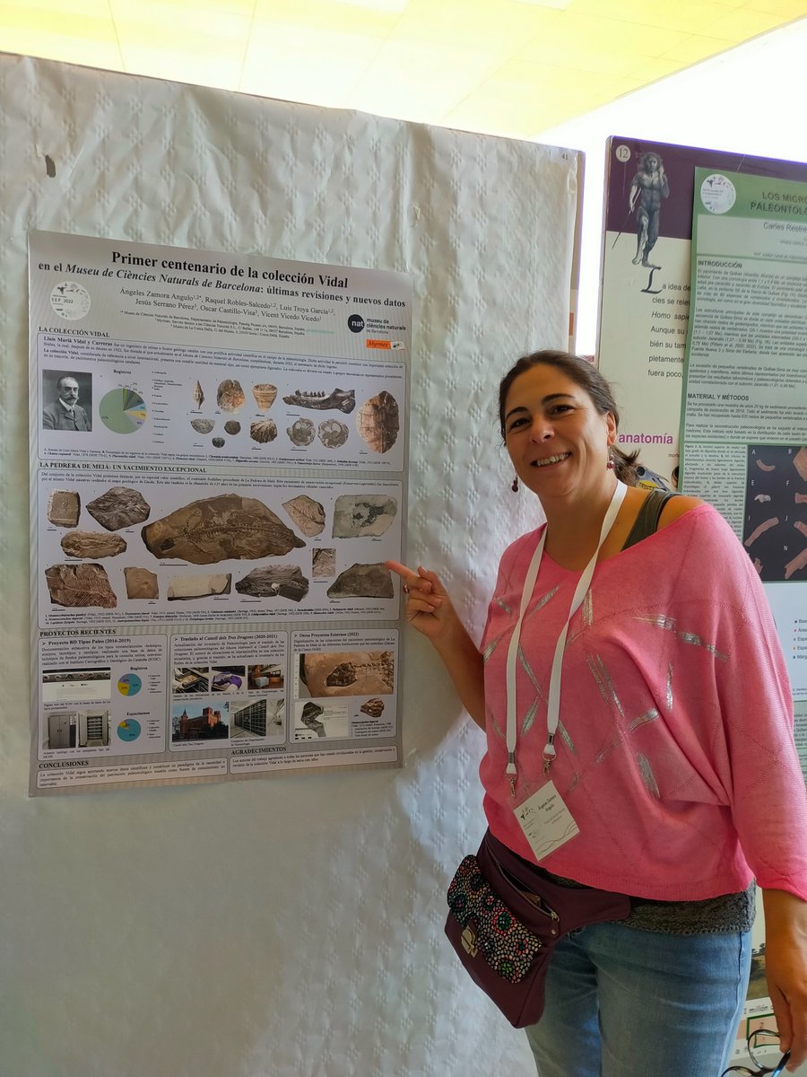 La semana pasada, el departamento de paleontología del <a href="/museuciencies/">MCNB</a>  presentó sus contribuciones en las XXXVII Jornadas <a href="/Sepaleontologia/">Sepaleontologia</a> con la temática: Ecosistemas del pasado. Gracias por todo a lxs organizadorxs de <a href="/las_hoyas/">Las Hoyas fossil site: a unique Cretaceous wetland</a> y al <a href="/MuPaclm/">Museo de Paleontología de Castilla-La Mancha</a> por su acogida