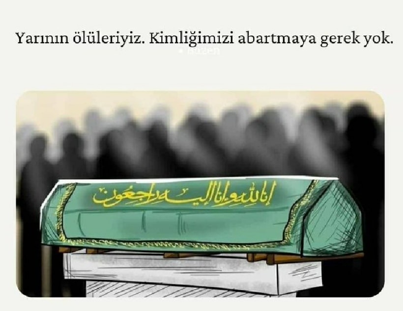 fatmaOkmen26's tweet photo. Her gününü güzel yaşa çünkü yakında sela verilecek.
- Kimi ölüler bize ne kadar yakın . Yaşayanların birçoğu ne kadar da ölü.
- Allah ile olduktan sonra ölüm de, ömür de hoştur.
#ibadet
#Diyanet #olum #Kabir #kesfet #twitir #instagram https://t.co/22MirtKr2F