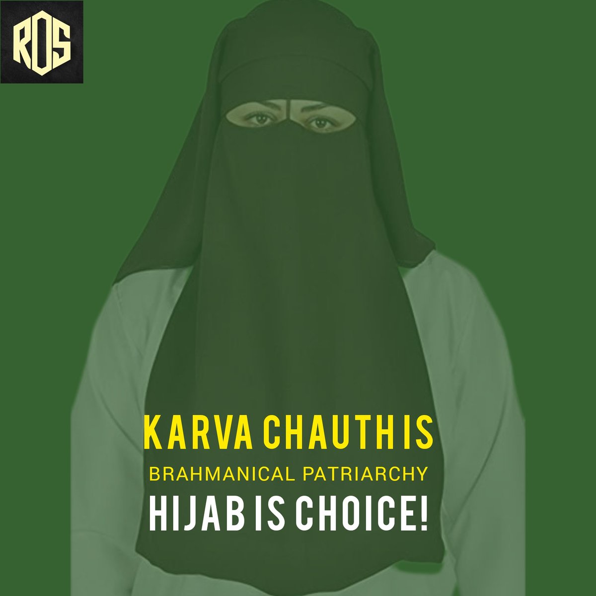 Karva Chauth is Brahmanical Patriarchy, Hijab is Choice. #HijabBan #HijabVerdict #hijab #HindusUnderAttackInIndia #Hindutva #IslamicTerrorismInIndia #SupremeCourtOfIndia #sharialaw