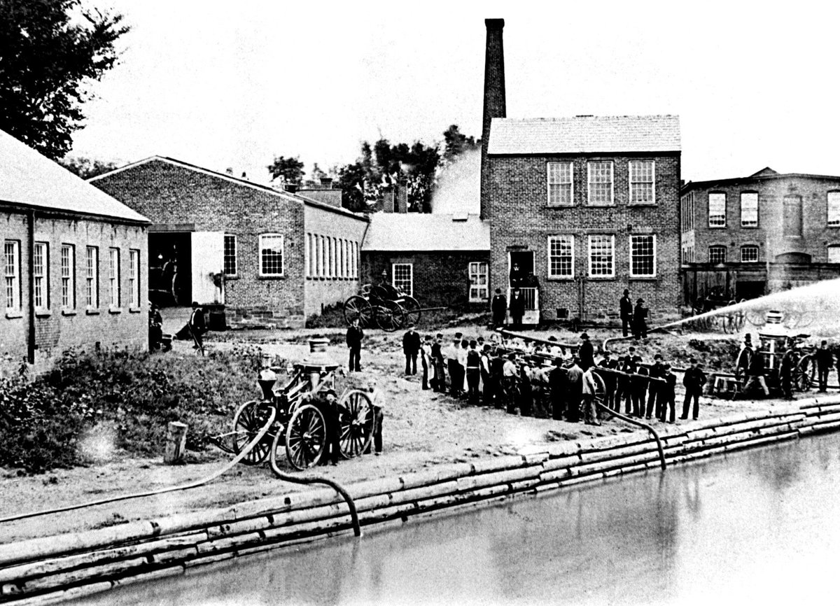 nysmuseum's tweet photo. Lecture Alert! 
NYSM Historian Brad Utter will present "Standard of the Age – 19th Century Fire Engines made in Waterford" at the Schoharie Crossing State Historic Site on Tuesday, October 18 at 6:30pm. 
For more information, visit: https://t.co/7oNWPWxxqB

@FriendsSXSHS https://t.co/2N3Zv0LimL