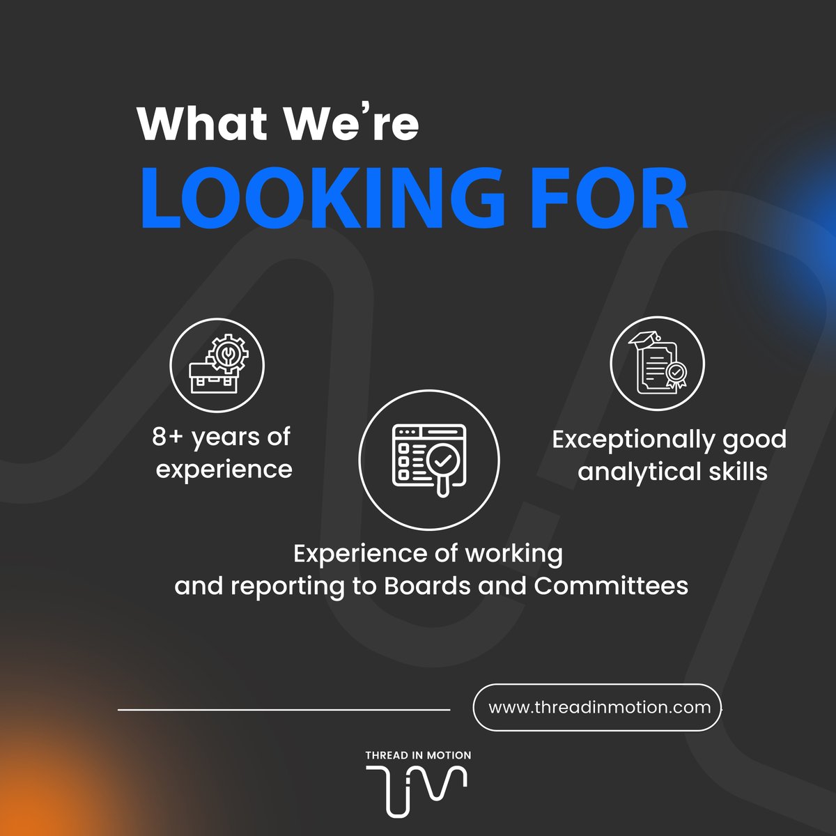 threadinmotion's tweet photo. Do you have excellent analytical skills and a solid experience in financial management? If yes, then become a part of our young and dynamic team! 

Check out: https://t.co/jvejUcIXPn

#jobopening #careers #openpositions #wearabletechnology #financemanager #threadinmotion #hiring