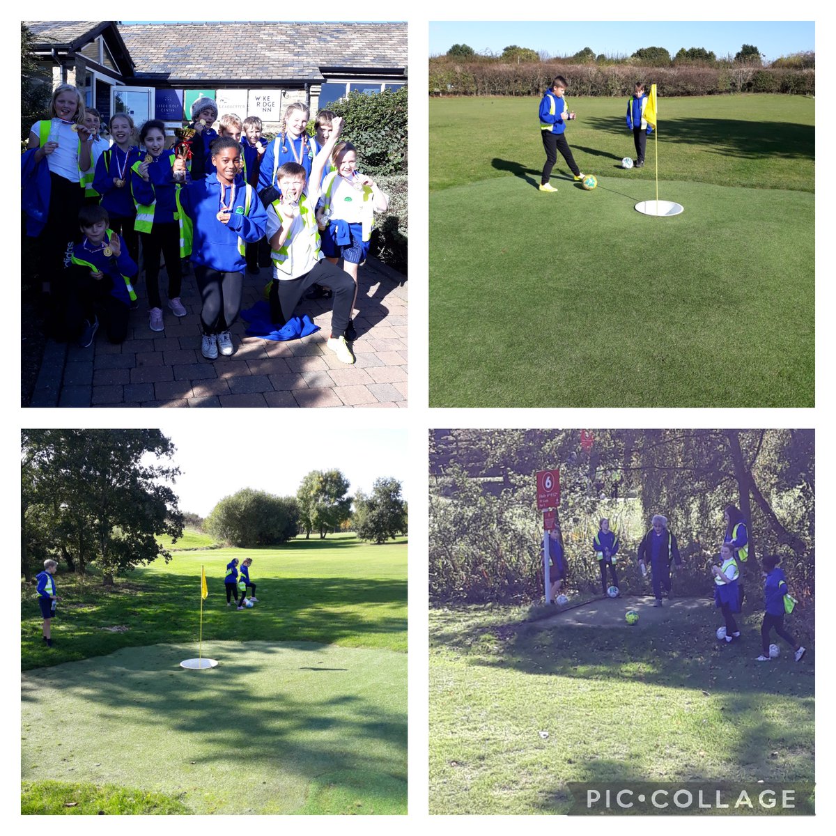 Well done to our Year 6 pupils who participated in a Footgolf tournament this afternoon and won! Thanks <a href="/LeedsGolfCentre/">LeedsGolfCentre</a> we had so much fun!
