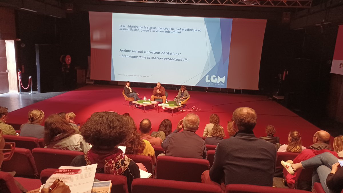 Participation d'Élodie Nourrigat à l'éductour organisé dans le cadre des universités du tourisme durable.