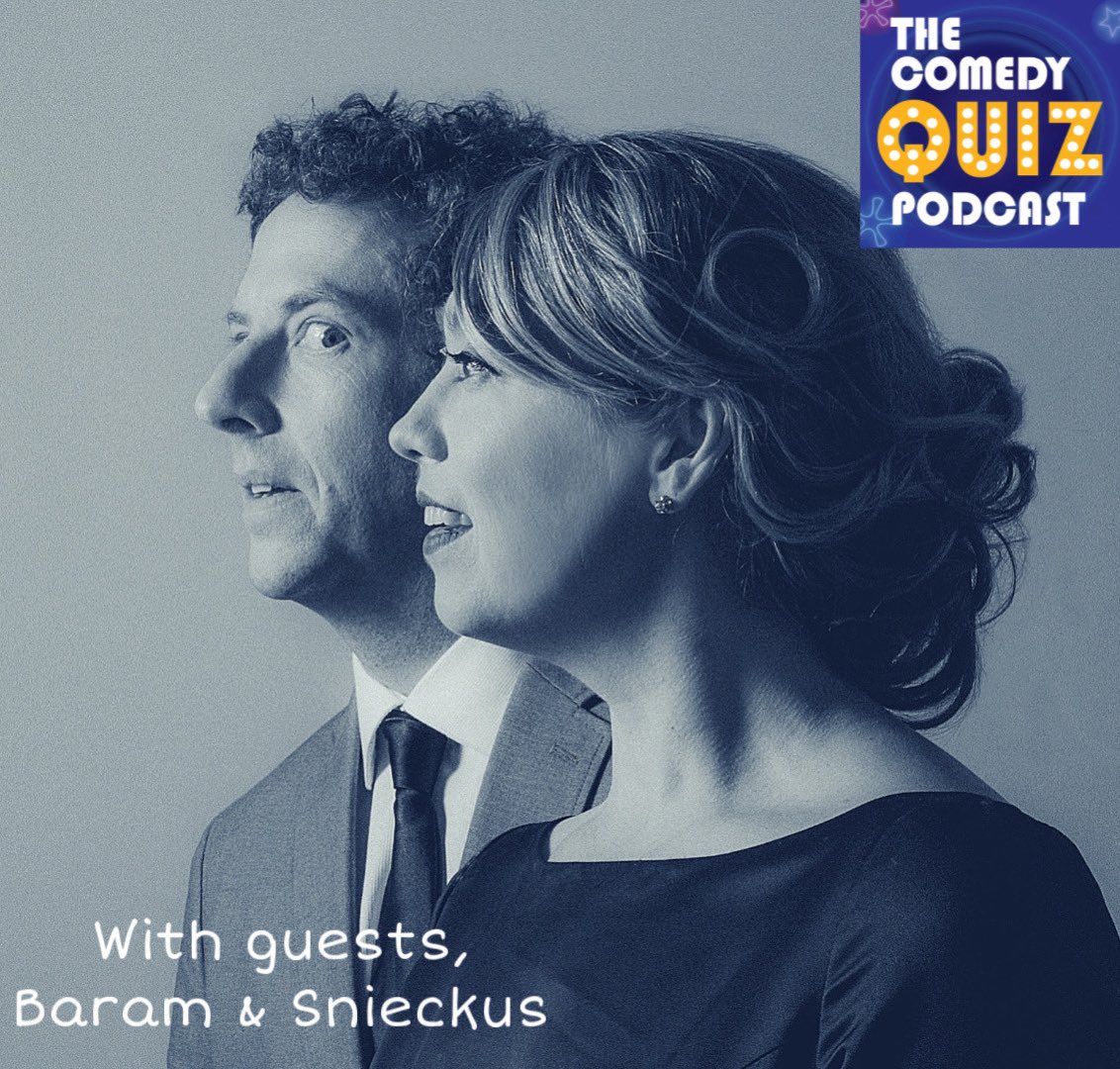 Our ep w/<a href="/MattBaram/">Matt Baram</a> &amp; <a href="/snieckus/">Naomi Snieckus</a> is charmingly hilarious &amp; under 30 min. Link in bio. Quiz topics are, Movie Casting, Pony Express &amp; <a href="/OriginalWD40/">WD-40® Brand</a>. Play along! @TheDavidShore <a href="/ShulieCowen/">Shulie Cowen</a> <a href="/PlayMorePods/">Podcasts on Amazon Music</a> <a href="/CaptivateAudio/">Captivate - Podcast Hosting</a> <a href="/zencastr/">Zencastr #MadeOnZencastr</a> <a href="/BaramSnieckus/">Baram & Snieckus</a> #comedy #podcasts #improv