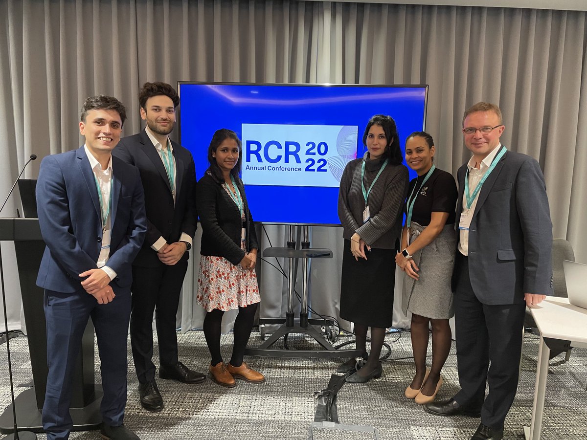 Privileged to share the #RCR22 platform with 5 of the ⁦<a href="/RCRadiologists/">The Royal College of Radiologists</a>⁩ fairer training outcome fellows Dr Zsuzsanna Iyizoba-Ebozue ⁦<a href="/keerthinim/">Keerthini M</a>⁩ ⁦<a href="/bhidelikexray/">Ishaan Bhide</a>⁩ ⁦<a href="/therahulkhamar/">Rahul Khamar</a>⁩ ⁦<a href="/JinaPakpoor/">Jina Pakpoor</a>⁩ discussing differential attainment and how to fix it