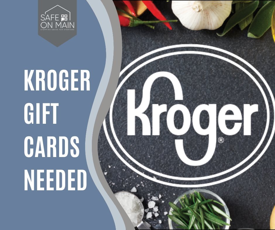 We are in need of Kroger and Walmart gift cards. We love to be able to provide our clients with gift cards, empowering them to make decisions, and purchase essential items for them and their families. Walmart and Kroger can both be utilized for food, gas and other essentials.