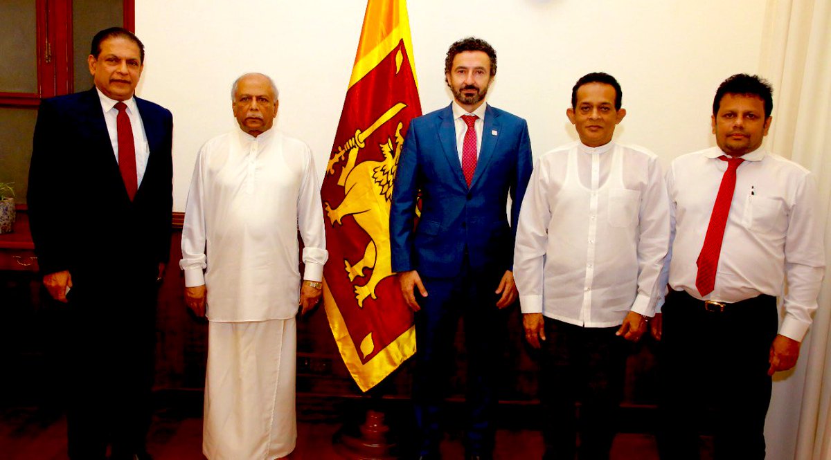 Jagath Abeysinghe π±π° (@presidentslrcs) on Twitter photo Met PM <a href="/DCRGunawardena/">Dinesh Gunawardena π±π°</a> today along with <a href="/AJMatheou/">Alexander Matheou</a> of <a href="/IFRCAsiaPacific/">IFRC Asia Pacific</a> to discuss as to how the #IFRC can assist Sri Lanka #EconomicCrisis and what we can do to help people of Sri Lanka. #lka Met PM <a href="/DCRGunawardena/">Dinesh Gunawardena π±π°</a> today along with <a href="/AJMatheou/">Alexander Matheou</a> of <a href="/IFRCAsiaPacific/">IFRC Asia Pacific</a> to discuss as to how the #IFRC can assist Sri Lanka #EconomicCrisis and what we can do to help people of Sri Lanka. #lka