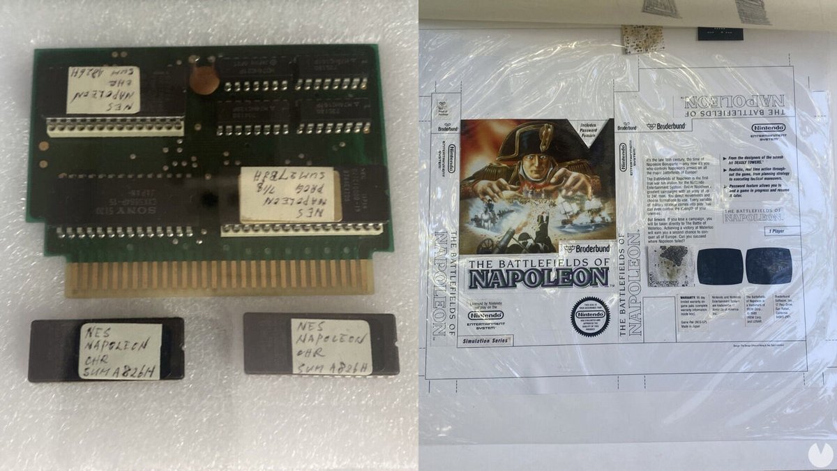 Dos juegos de NES nunca lanzados aparecen en eBay y costarían miles de $
Video Game History Foundation recauda fondos p/ adquirir 'Battlefield of Napoleon', un juego de estrategia, y un proyecto cancelado de Rare para Nintendo Power Glove.
vandal.elespanol.com/noticia/135075…
#Nintendo