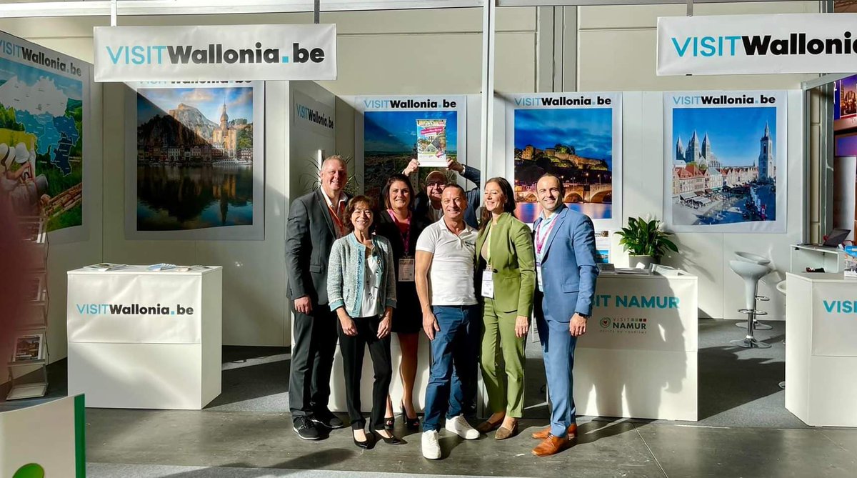 visittournai's tweet photo. La destination #𝗧𝗼𝘂𝗿𝗻𝗮𝗶 est représentée au #TTG Travel Experience , le salon international incontournable pour les professionnels du #tourisme, en Italie ! 🇮🇹

👋 @Vallonia_Belgio @visitwallonie @tourismewallon https://t.co/6uBKmTNDF4