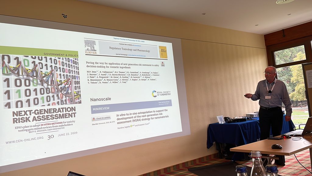 iseult5's tweet image. First papers appearing on NGRA and Mark suggests which of the 9 principles of NGRA that we are / can progress for nanomaterials! Can’t say that something is safe - just that there is a high probability something is safe! #beilsteinNanoinformatics