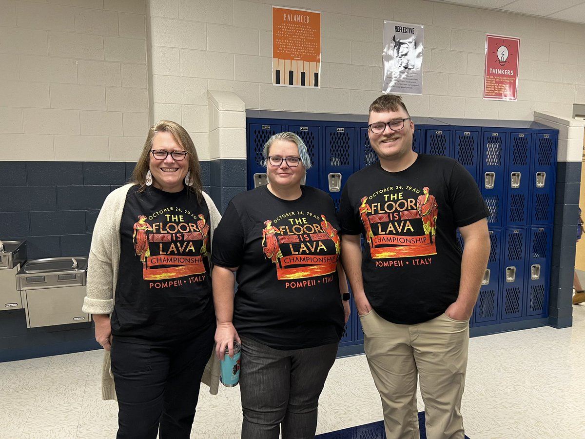 7th grade! Your teachers are ready! Are you? The Floor is Lava 7th grade championship is today! <a href="/gimkit/">Gimkit</a> #OMS7thSS #Ofamily