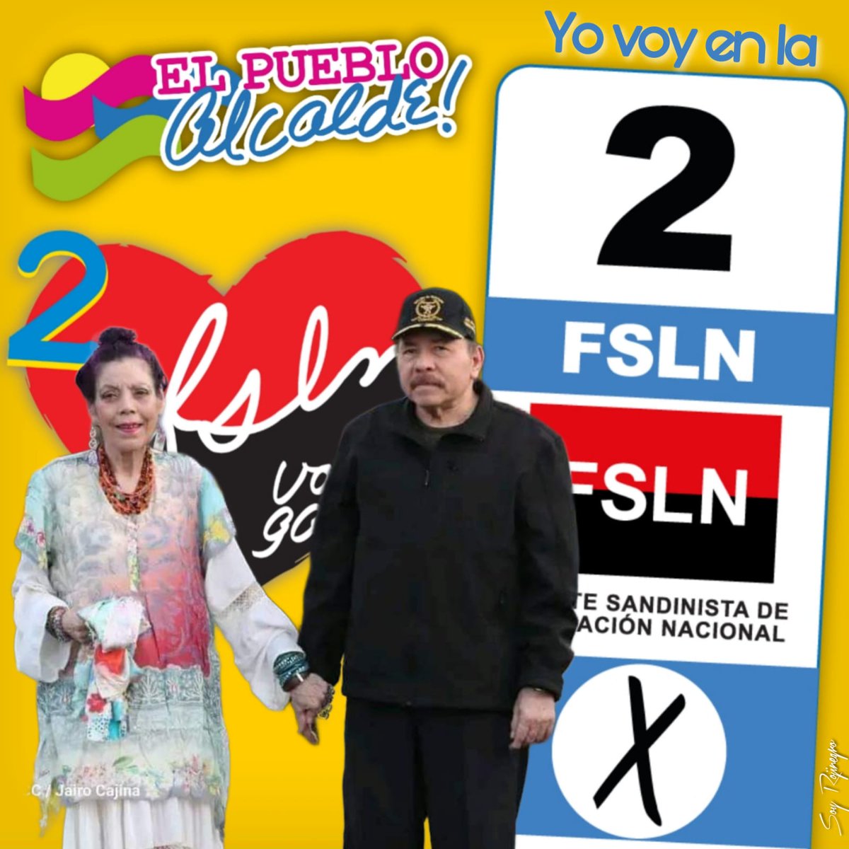 #13Octubre 
Buenos dias herman@s nicaraguenses y del mundo
#2022PuebloVictorioso a solo 23 días del aplastante triunfo electoral del "PUEBLO ALCALDE" segumos en la rectificación de "derechos para el pueblo"
#NicaraguaUnidaTruinfa.
#VamosPorLasAlcaldiasTodas
#DiosConNostros