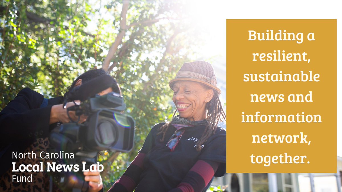 NC Local News Lab Fund tweet media