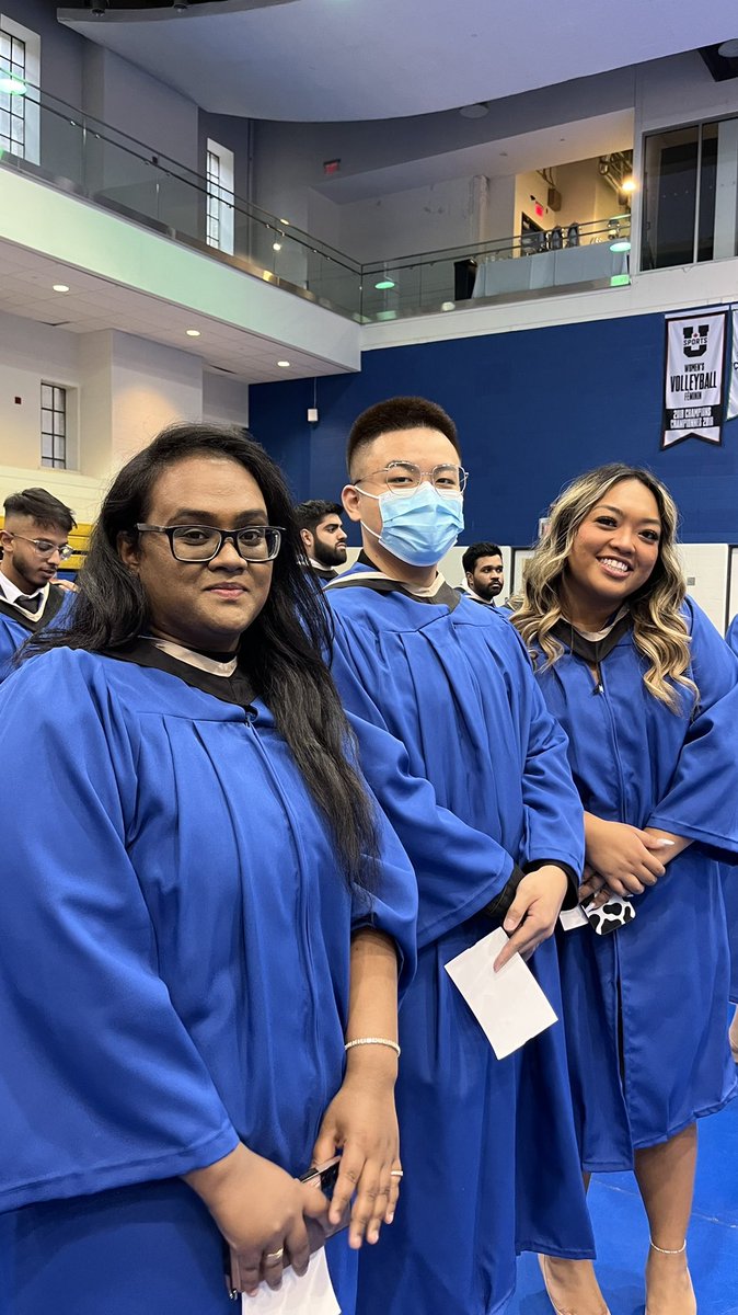 HTMtorontomet's tweet photo. Our Fall 2022 grads are ready!! #blueandgoldgrad https://t.co/AzffAPyAEe