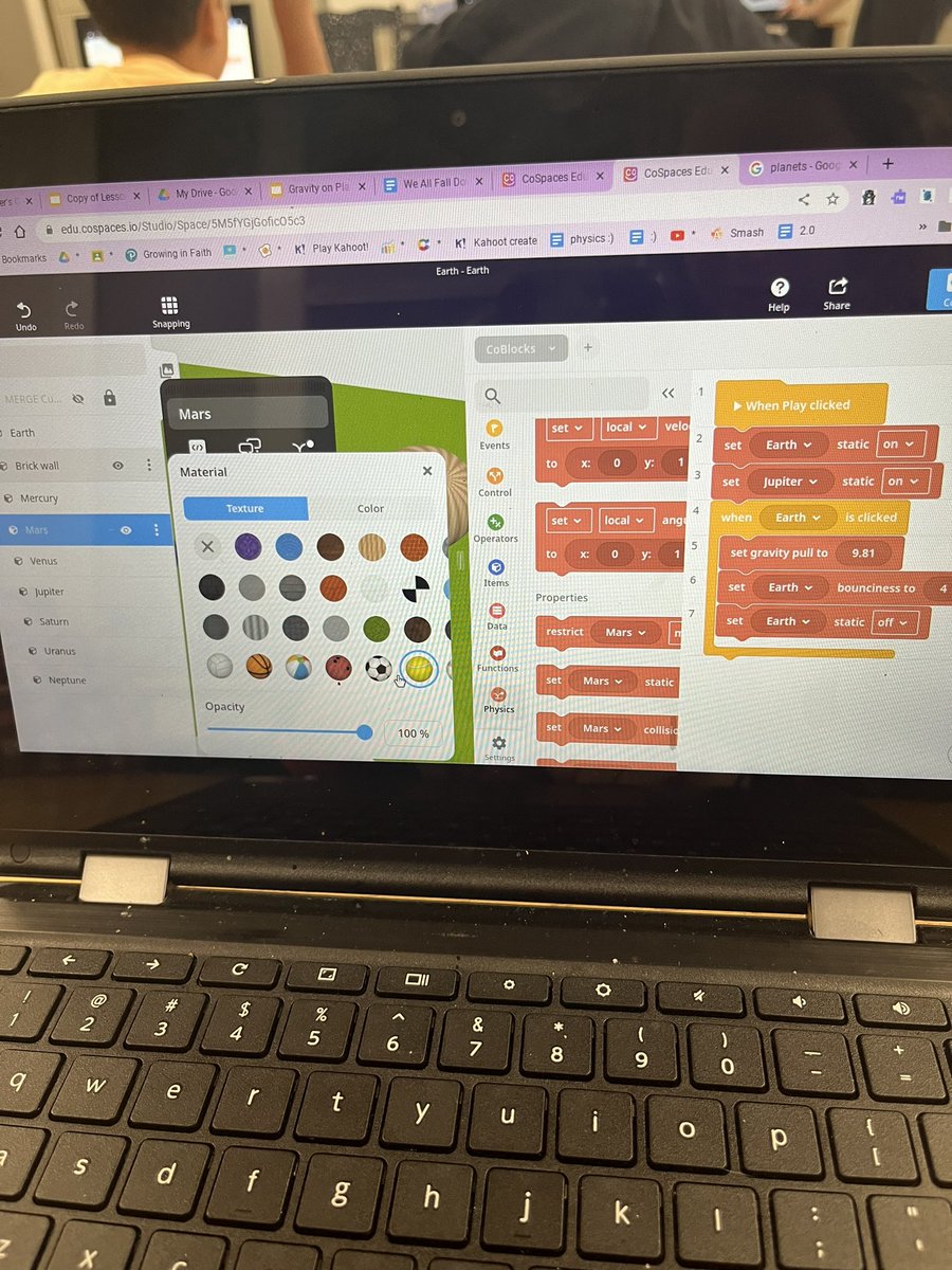 SarahBecker84's tweet photo. Bringing engineering and space into my classroom thanks to a grant from the Canadian Space Agency through Western Engineering Outreach @westernuEng. These students learned more about #coding through a “See How We Fall: Gravity Simulation” workshop. @HolyNameofMary https://t.co/vauzBH6Bma