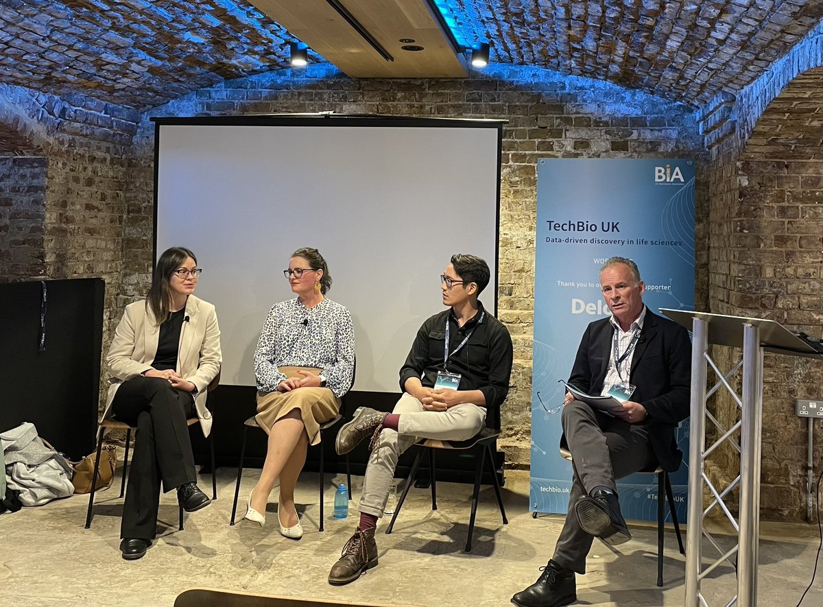 We’ve had 2️⃣ very engaging sessions on our #EngineeringBiology track! ‘Predictive models to enable engineering biology’ and ‘Scaling engineering biology through industry 4.0’ #TechBioUK