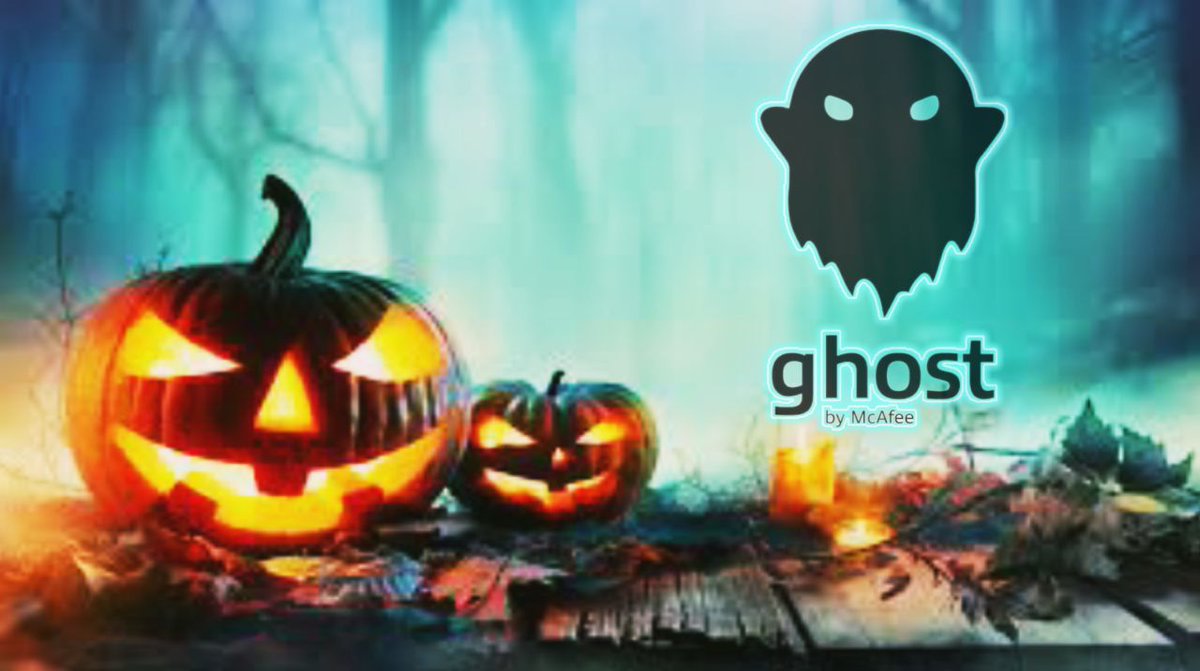 There's this Ghost Pumpkin carving contest on t.me/ghostcoinbymca…

You can win real $GHOST there. Halloween incoming!
#privacymatters #ghostbymcafee