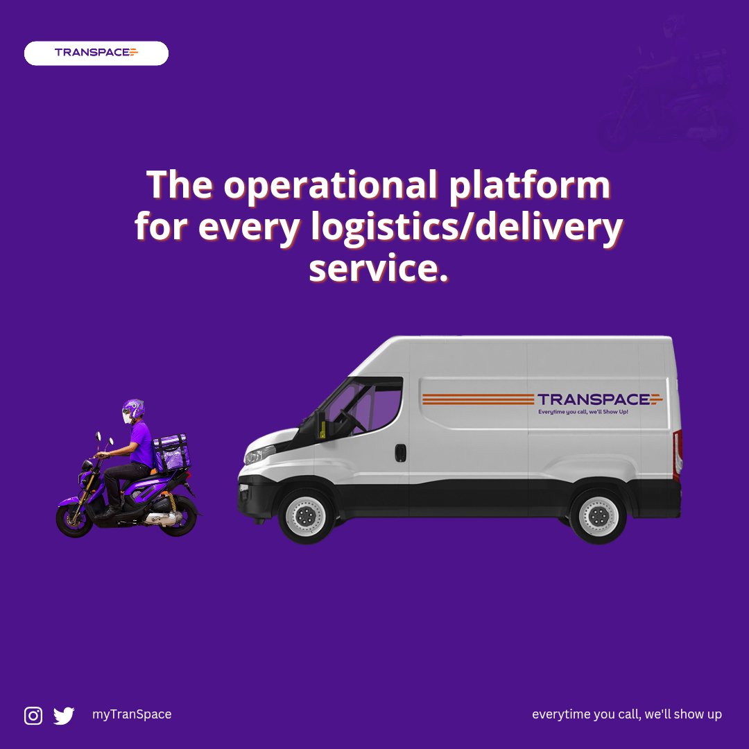 myTranSpace's tweet photo. Glad that we are steadily moving to the development phase of our product.
We have observed, assessed, asked and we have decided to build the next seamless 3pl logistics platform for businesses and individuals.
#startupafrica #startuplagos #logisticsstartup https://t.co/TLLLJP0ruE