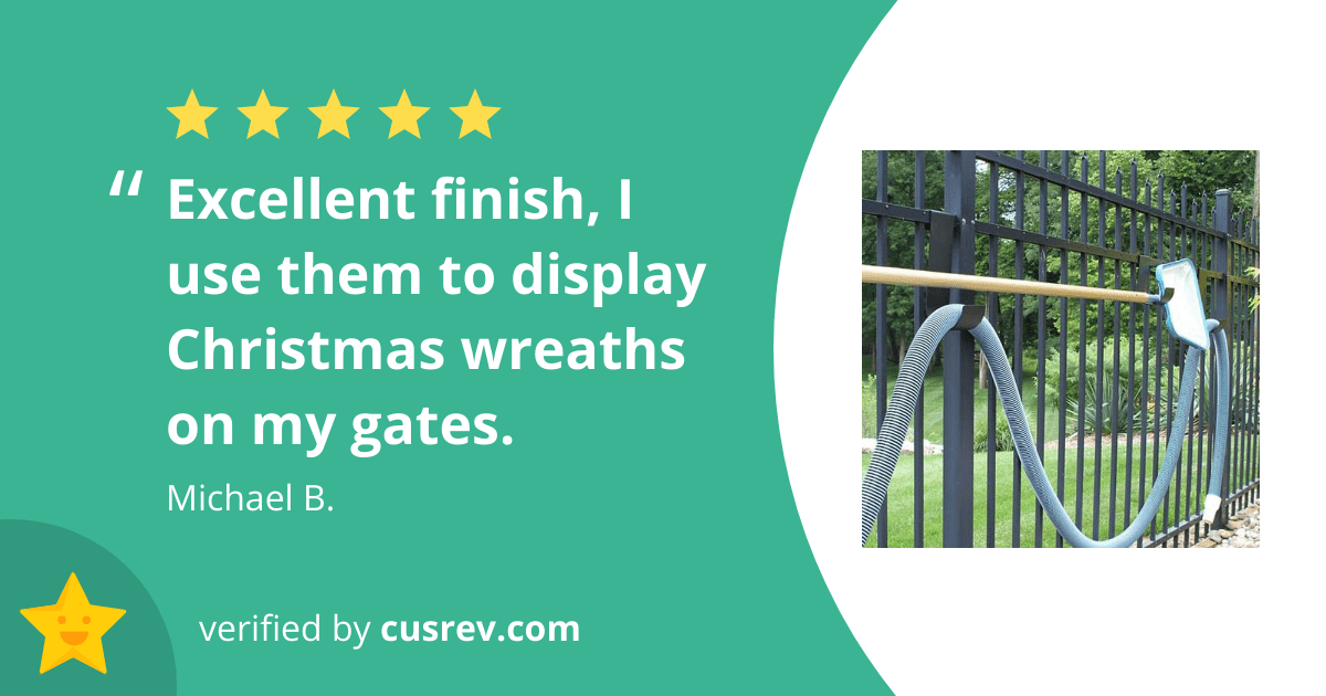 MIDEProducts's tweet photo. Review from Michael, who bought multiple items!  Great Idea to hang Christmas Wreaths.
Thanks Michael !
https://t.co/T6v2ObE5Mg https://t.co/xSyv7ZAIFI