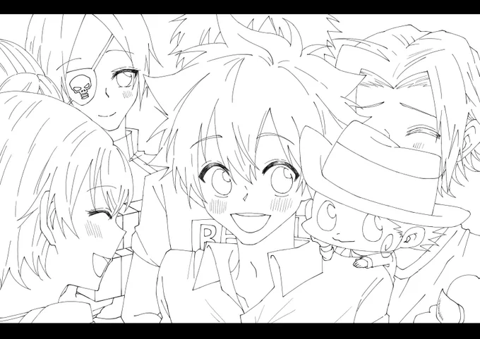 大した絵じゃないのに人が多いので塗りがめんどくさいこの絵
労力かけても冴えない絵になる経験をしてみたい方はどうぞ 
