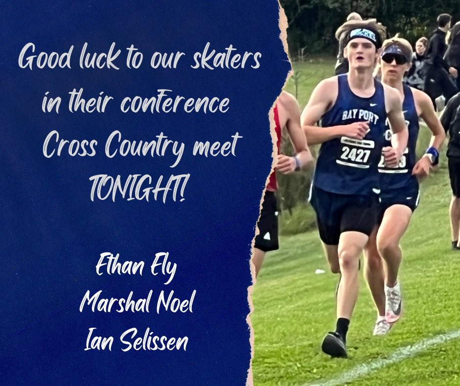 BpScores's tweet photo. Good luck to Ethan, Marshal, and @selissen_ian 

Go get ‘em, boys! 
@bayportcc 
#PiratePride
#PiratePuck https://t.co/4jMatuAPGa