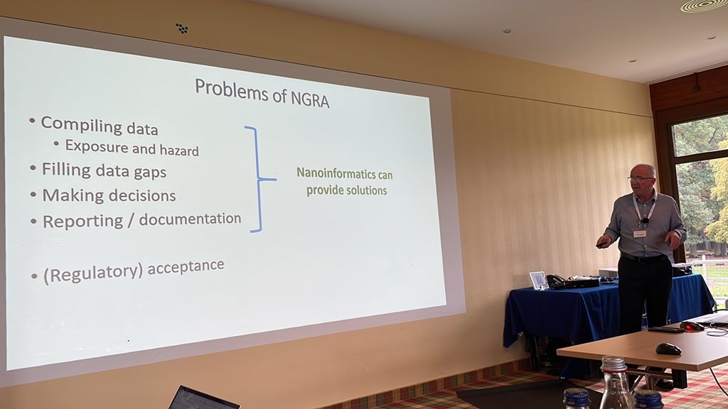 iseult5's tweet image. Mark summarises key challenges and reflects on what he has heard this week at the #beilsteinNanoinformatics symposium that we can address with nanoinformatics tools and approaches! Yeah! What kinds of questions do we need to answer &amp;amp; can we do that?