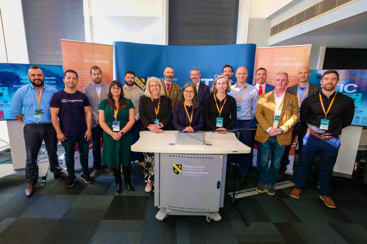 It’s not been often (if at all) we’ve had an opportunity for so many of Accelerate and partners to be together in one place.

Good to see you all at #ATiCSymposium2022
#AccelerateWales