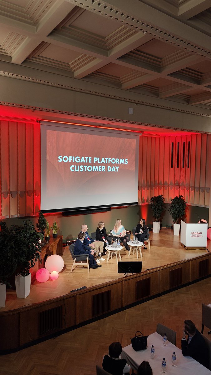 The panel discussion wraps up the  talking points of today 🙏 #sofigatecustomerday2022