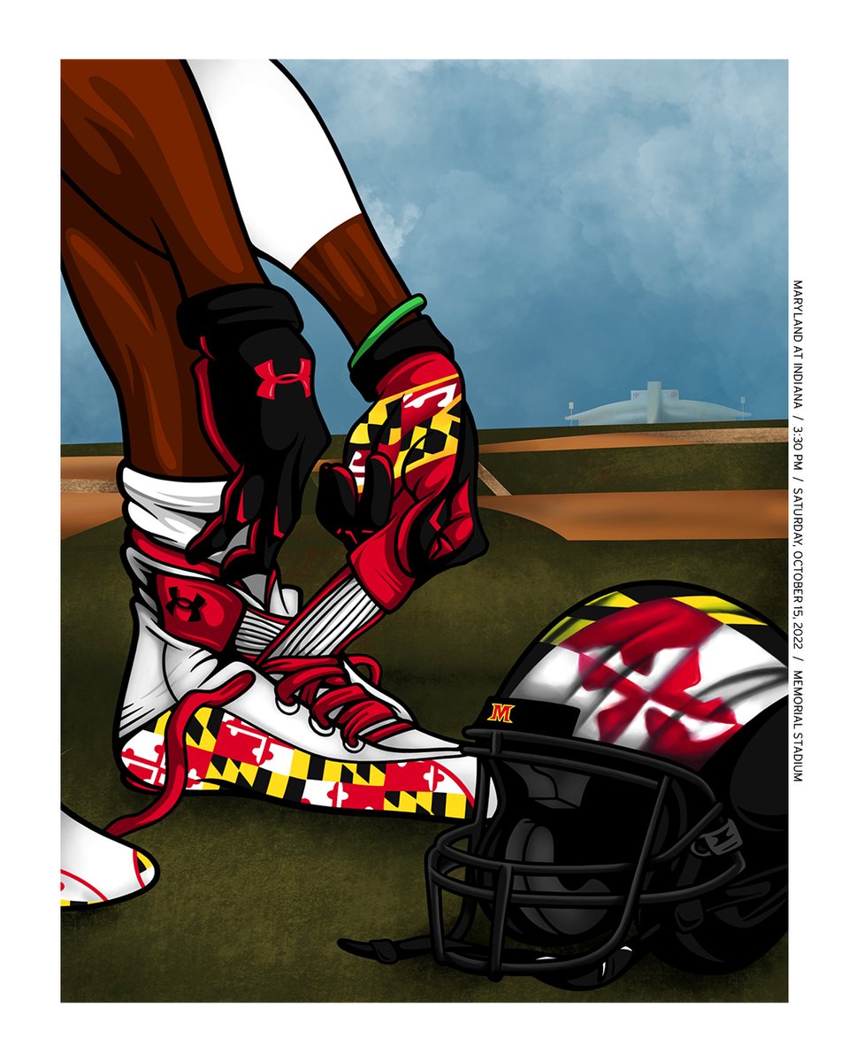 TerpsFootball's tweet image. Ready to lace em up in Hoosier Country

Soon. #TBIA