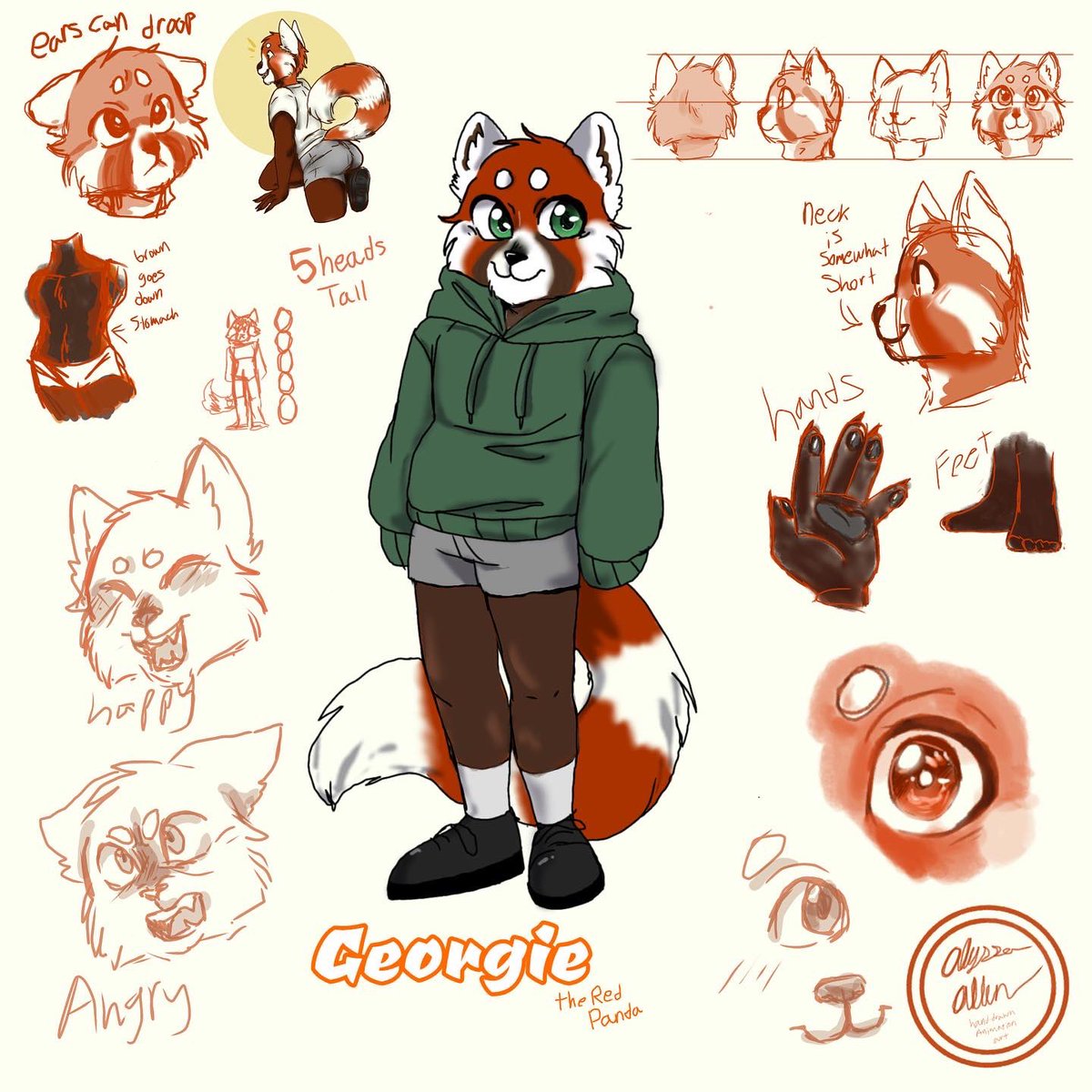 poptartartz0801's tweet photo. A character named Georgie that I made in my Animation class I also love him so much. #characterdesign #animation #oc #originalcharacter #poptartarts #redpandaoc #nsfwoc? https://t.co/MNIEYvFNB7