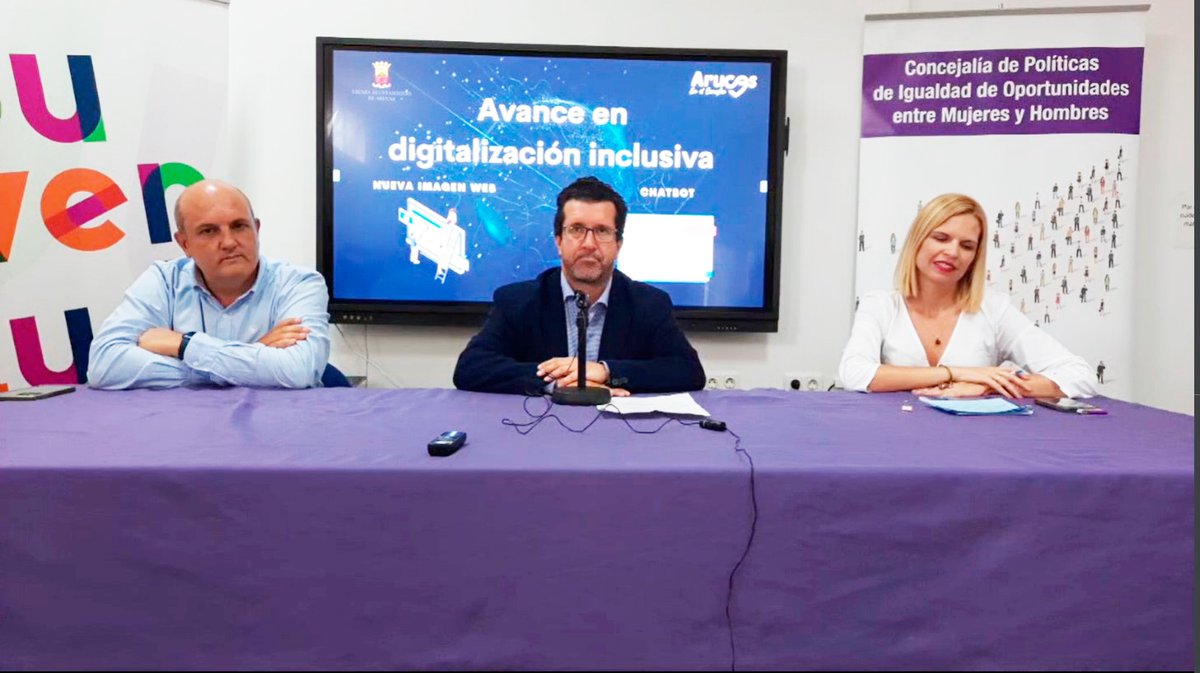 🗣️<a href="/SemanticBots/">SemanticBots</a>, firma de la #FamiliaEspaitec y spin-off de la <a href="/UJIuniversitat/">Universitat Jaume I</a>, ha desarrollado en la web del Ayuntamiento de #Arucas un asistente virtual inclusivo, en su proceso de transformación digital.

👉+INFO: bit.ly/3saYXRz

#SomUJI #LosParquesAportan #SmartCity