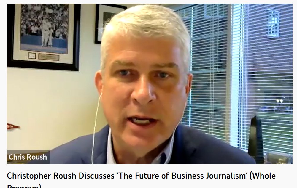You can watch my @opcamerica book talk about 'The Future of Business Journalism' here: