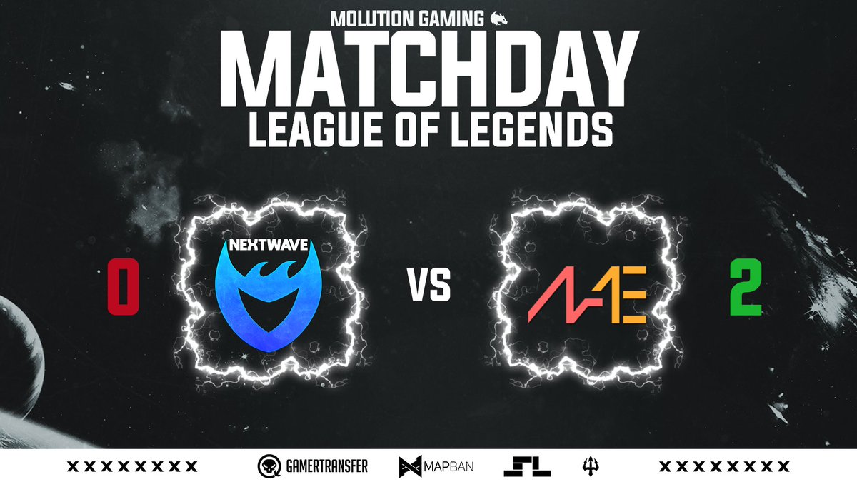 MolutionGaming's tweet image. Leider unterlag unser @NextWaveEsports Team am 1. Spieltag der @PrimeLeague gegen "Name Esports"

Wir sind in diesem Split in der Division 5.34 vertreten!

am 19. Oktober geht es gegen "Anonymous Inters" weiter💪

#GoMolution
#MolutionIsTheSolution