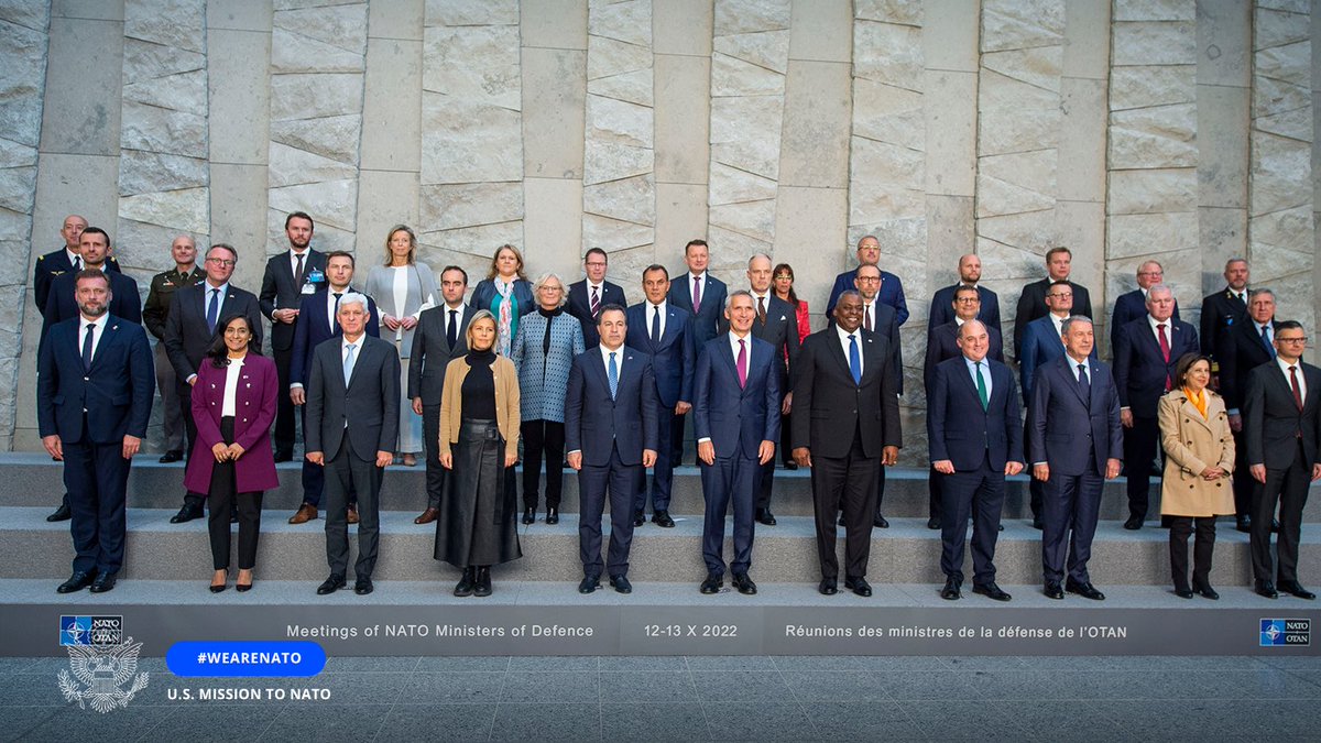 It’s essential to keep @NATO strong through innovation. NATO is more united than ever and ready to protect every Ally. At the #DefMin Allied ministers agreed on transforming the Alliance by using digital technologies to be fit for emerging threats in the future. #WeAreNATO