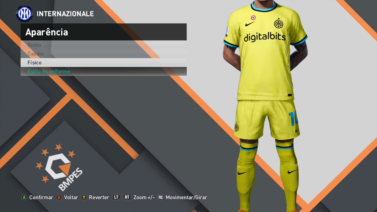TudodePES's tweet photo. PES 2021 - UNIFORME THIRD DA INTER DE MILÃO - PS4/PS5/PC - KIT 3 INTERNAZIONALE 2022/23 - By: @Jamprice2022
Vídeo Completo: https://t.co/kuat9gcN84
#internazionale #interdemilão #pes2021 #pes21 #peskit #kitmaker #eFootball2022 #InterKit #Inter https://t.co/dPF9g905GK